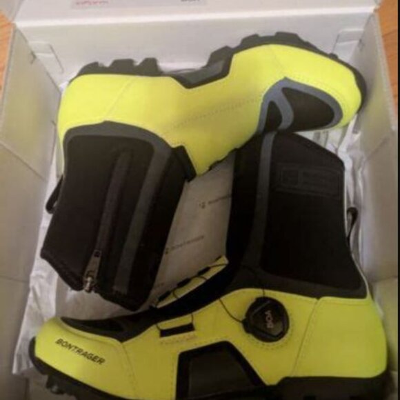 NIB Bontrager JFW Winter high viz Cross Gravel all road Boot 40 7 men 9 women - Picture 7 of 11